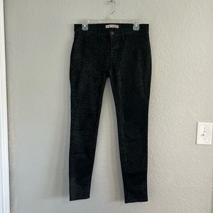 Sexy matte boa skinny pant